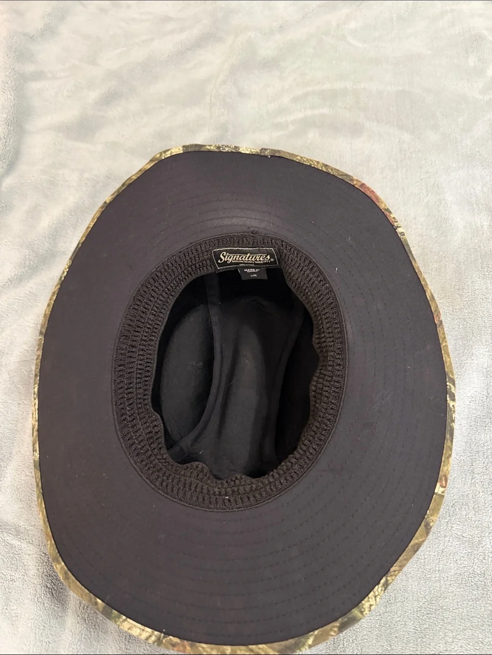 Mossy Oak Camouflage Safari Hat in Olive and Brown